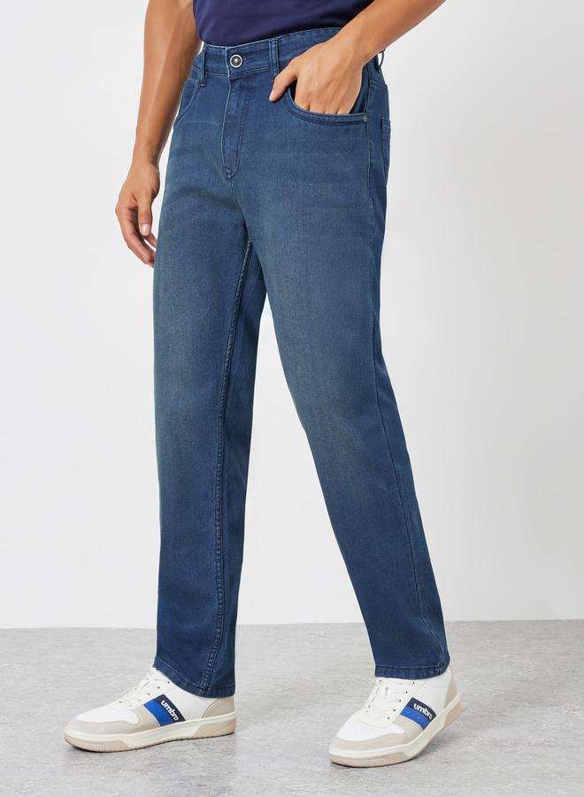 Styli Men Light Wash Regular Fit Jeans - Image 4